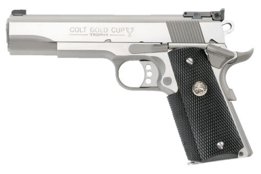Colt Gold Cup Trophy 45 Auto Stainless Steel 1911 Pistol